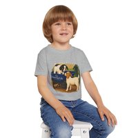The Boering Life™ Illustration Toddler T-shirt | Farm Kid's Tee