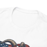 The Boering Life™ Limited Edition 'Merica 250 Goat Patriotic T-Shirt | American Flag Tee