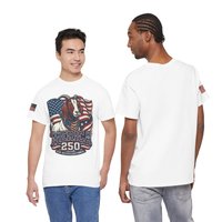 The Boering Life™ Limited Edition 'Merica 250 Goat Patriotic T-Shirt | American Flag Tee