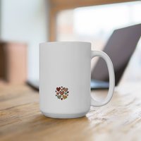 Vintage Botanical Garden Illustration Mug | Floral Tea Coffee Ceramic
