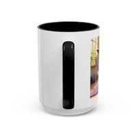 Yoga Goat Illustration Mug | Accent Coffee Mug
