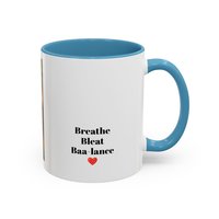 Yoga Goat Illustration Mug | Accent Coffee Mug