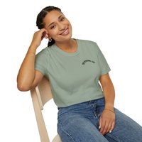 The Boering Life™ T-Shirt | Minimal Text Chest Logo, Casual Tee