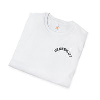 The Boering Life™ T-Shirt | Minimal Text Chest Logo, Casual Tee