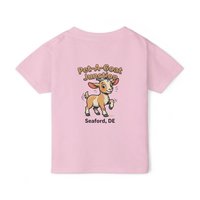 Official Pet-A-Goat Junction toddler T-shirt | Seaford DE goat illustration