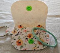 Small Snap-Closure Keychain Pouches