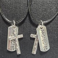 The Always Protected Cross & Charm Necklace