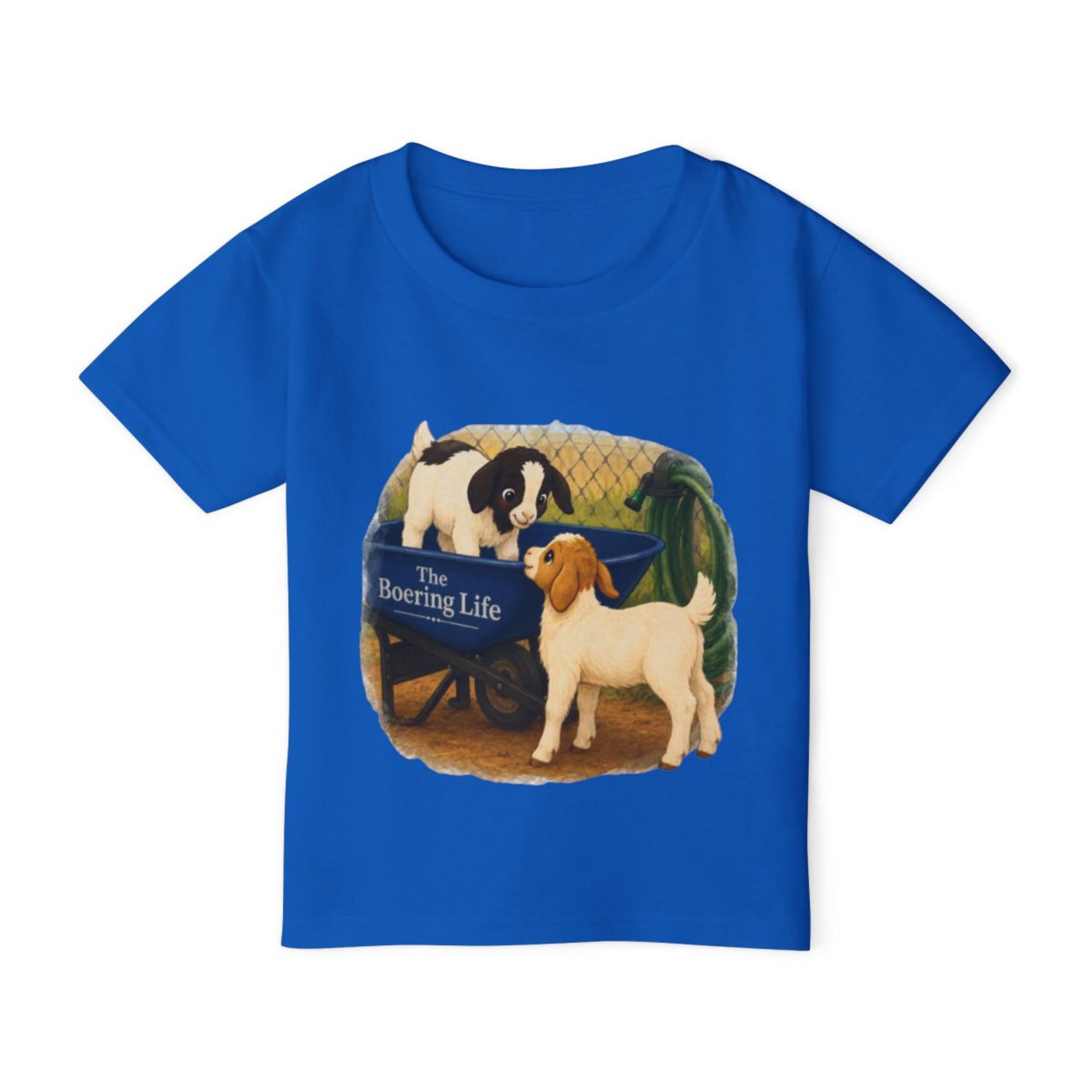 The Boering Life™ Illustration Toddler T-shirt | Farm Kid's Tee