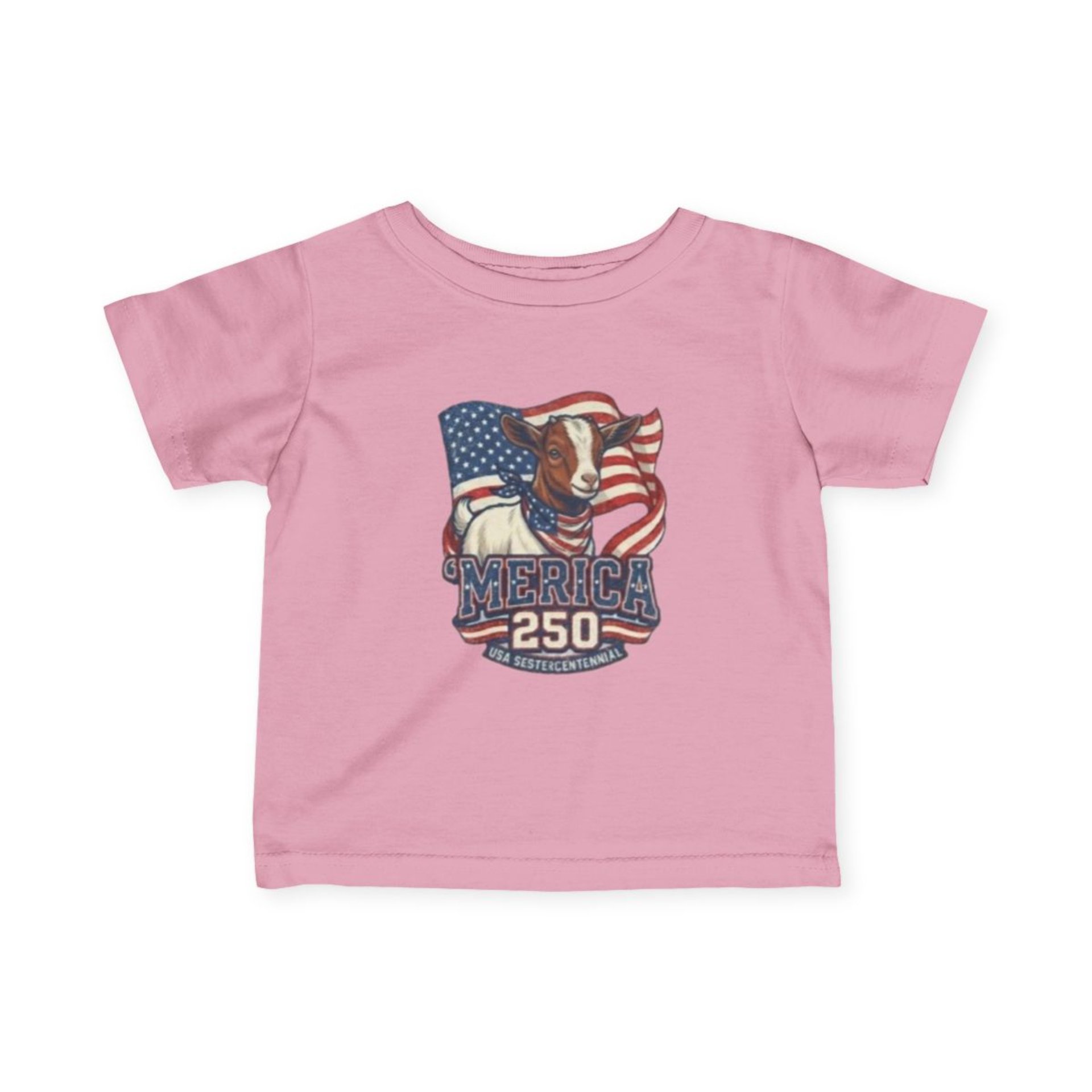 The Boering Life™ Infant 'Merica 250 Goat Tee – Limited Edition