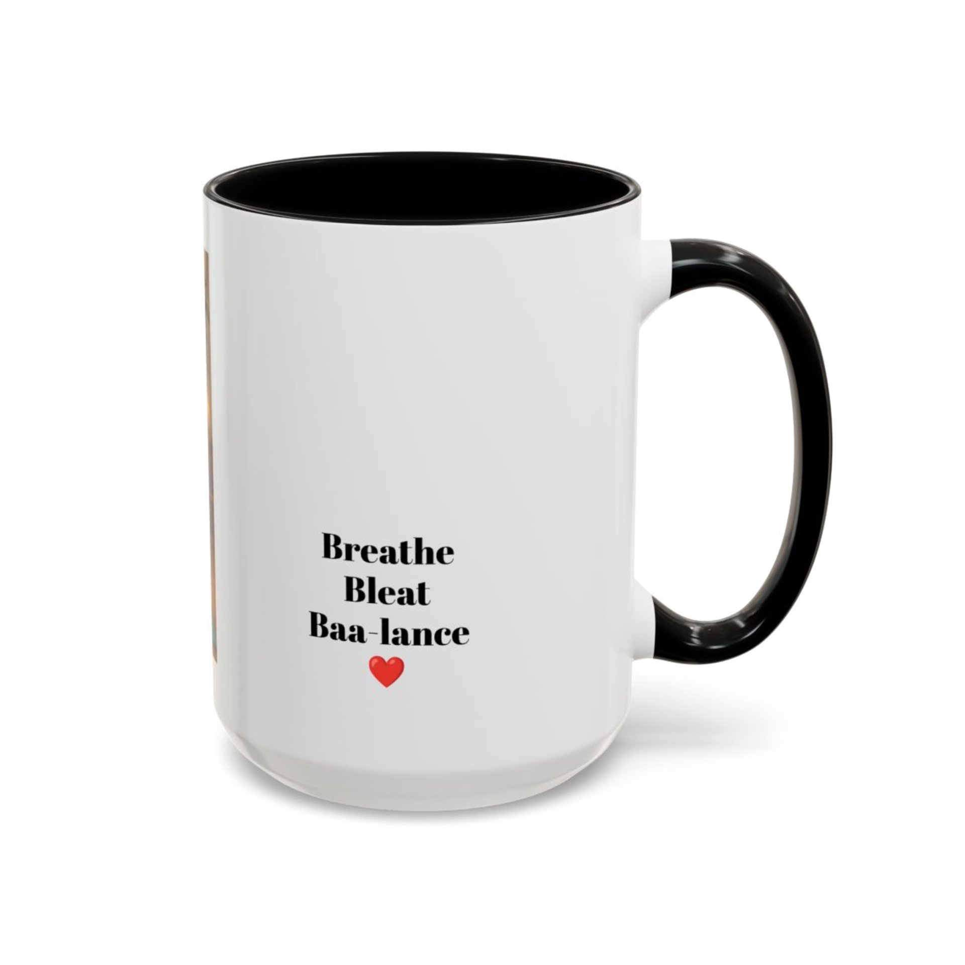 Yoga Goat Illustration Mug | Accent Coffee Mug