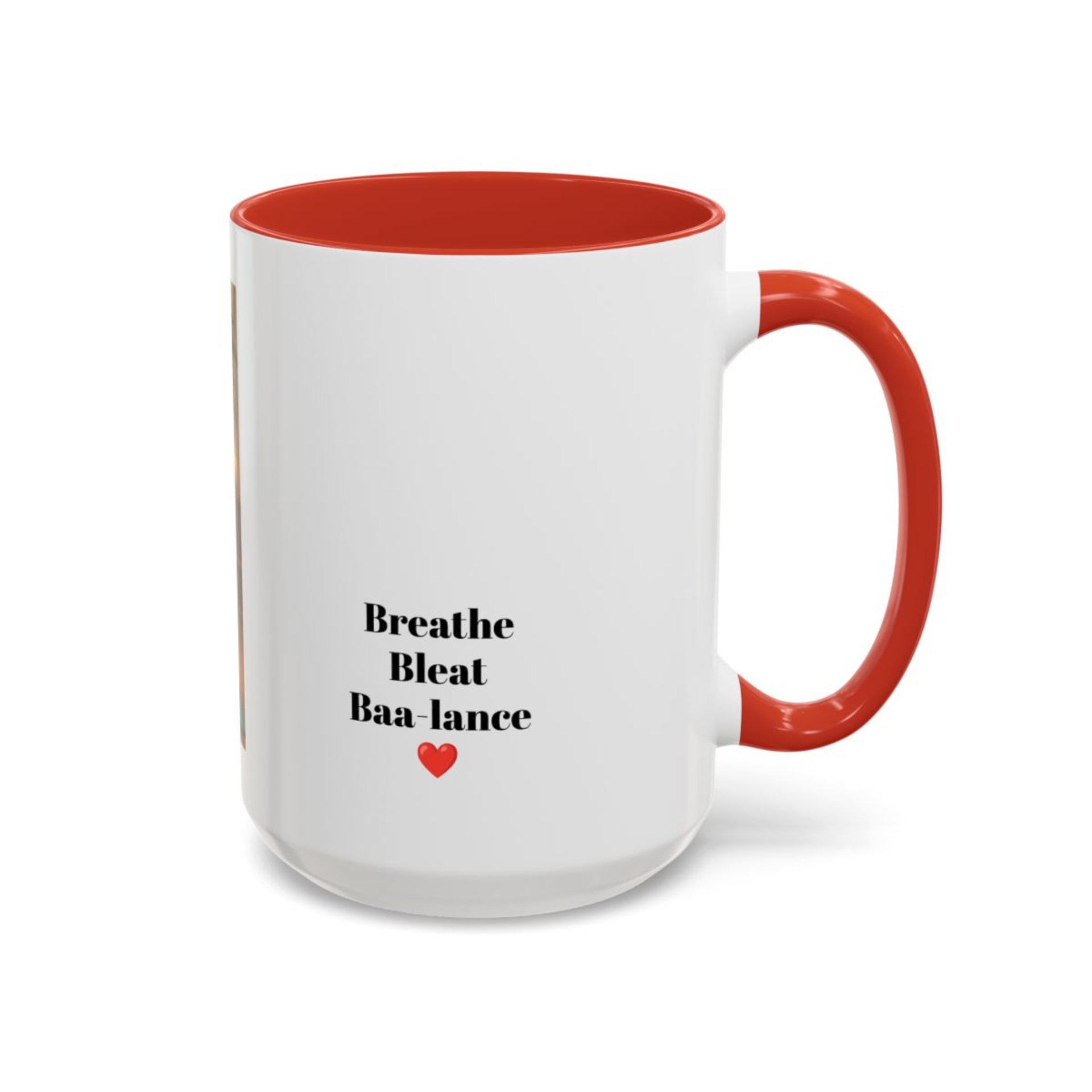 Yoga Goat Illustration Mug | Accent Coffee Mug