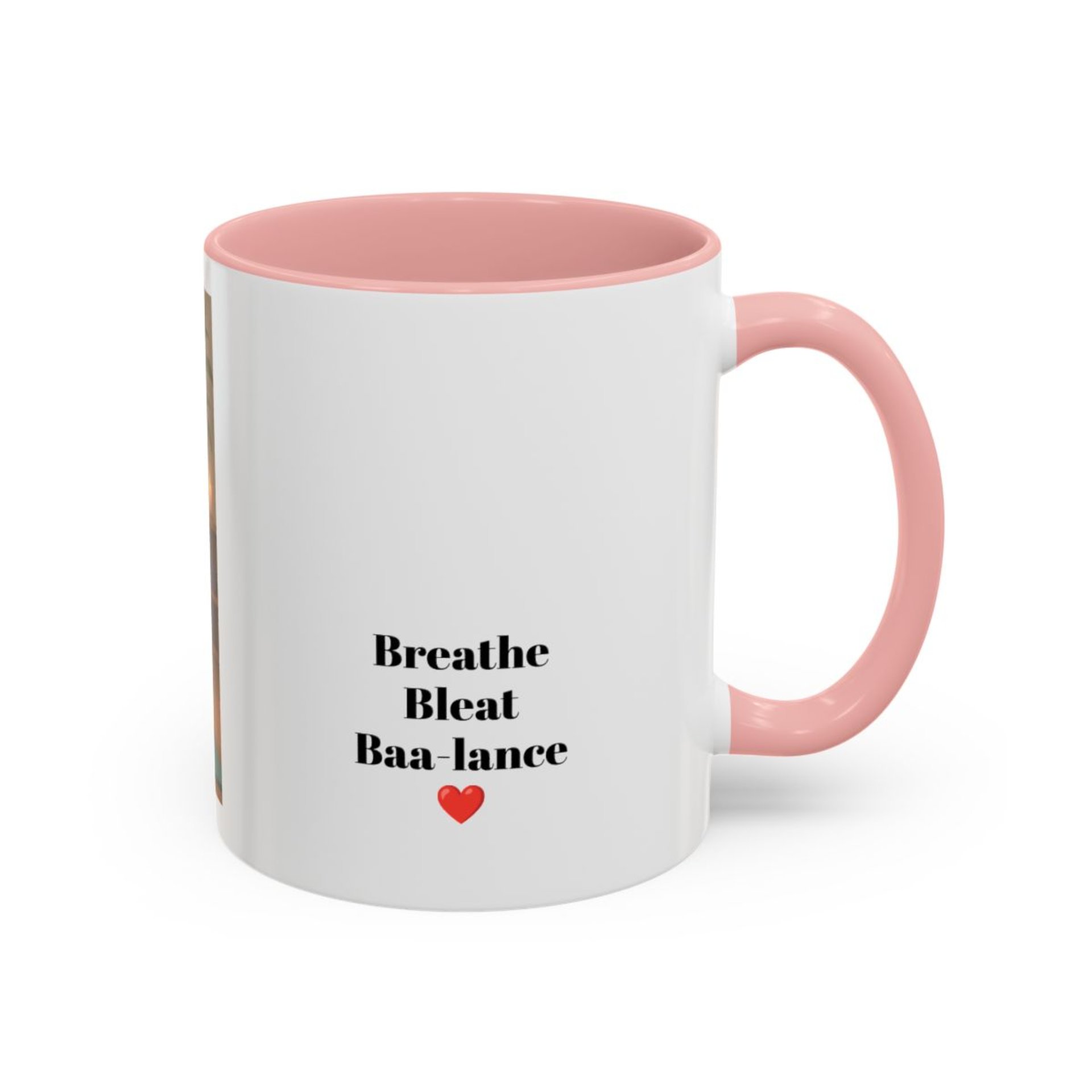 Yoga Goat Illustration Mug | Accent Coffee Mug