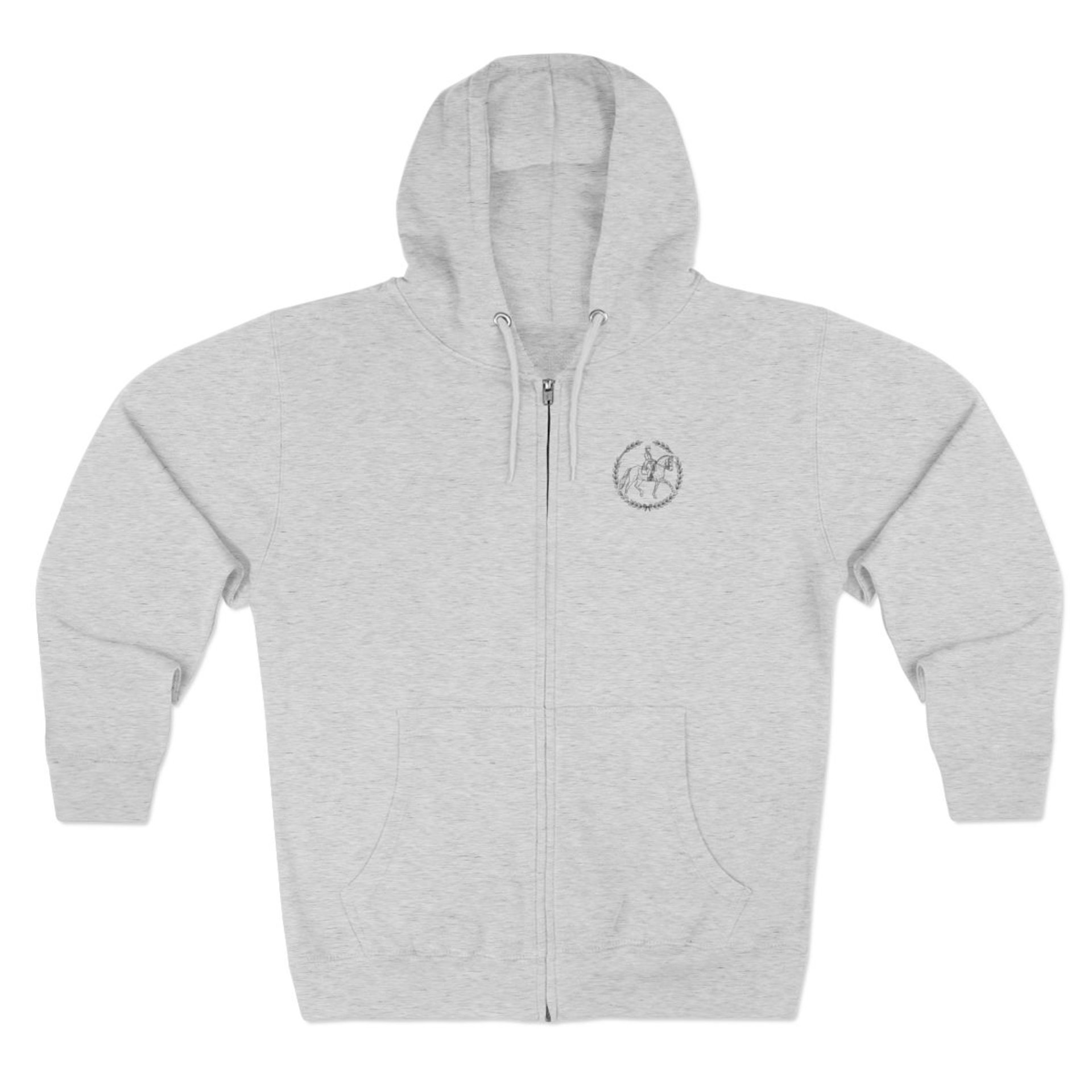 Dressage Life Hoodie | Equestrian Rider Zip Hoodie
