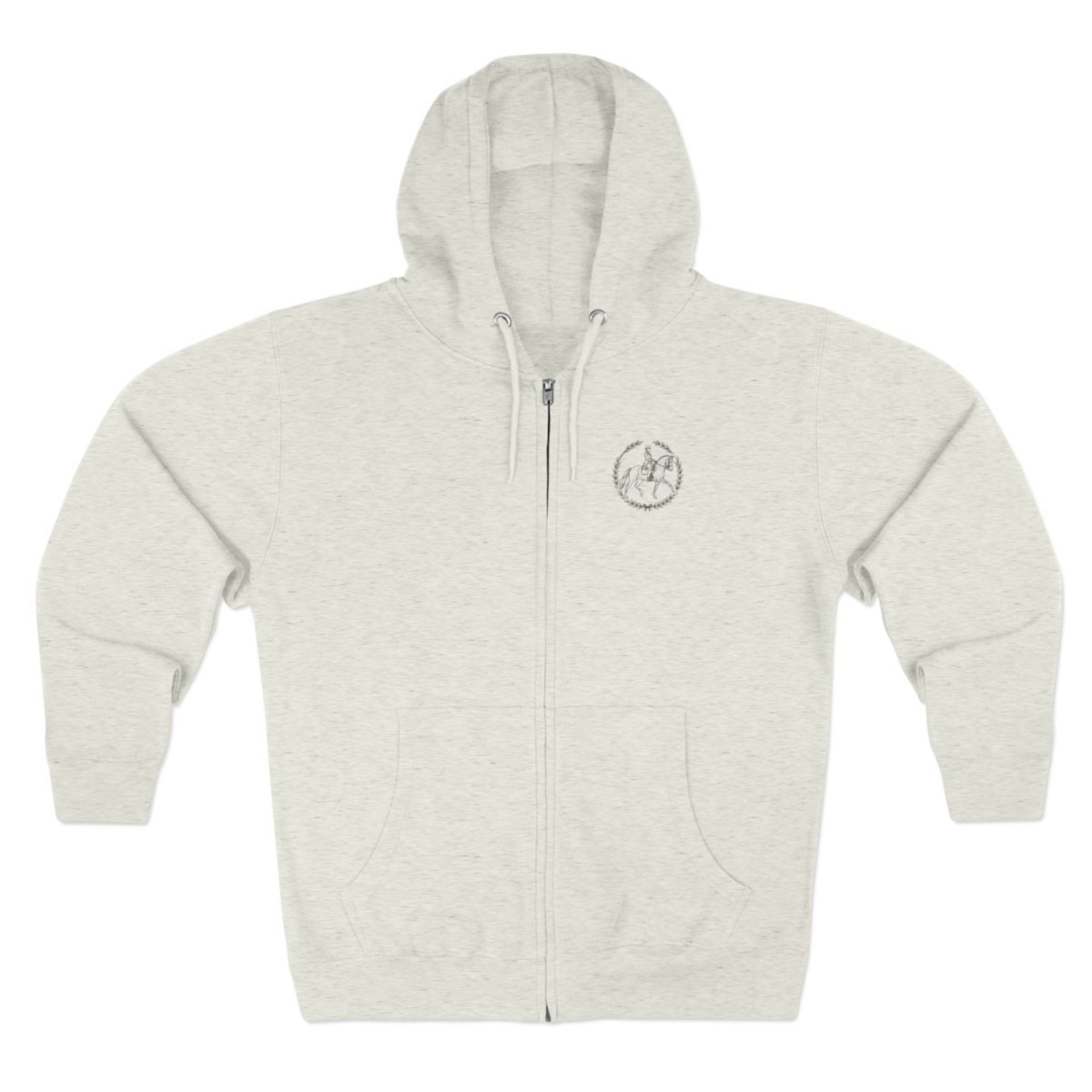 Dressage Life Hoodie | Equestrian Rider Zip Hoodie