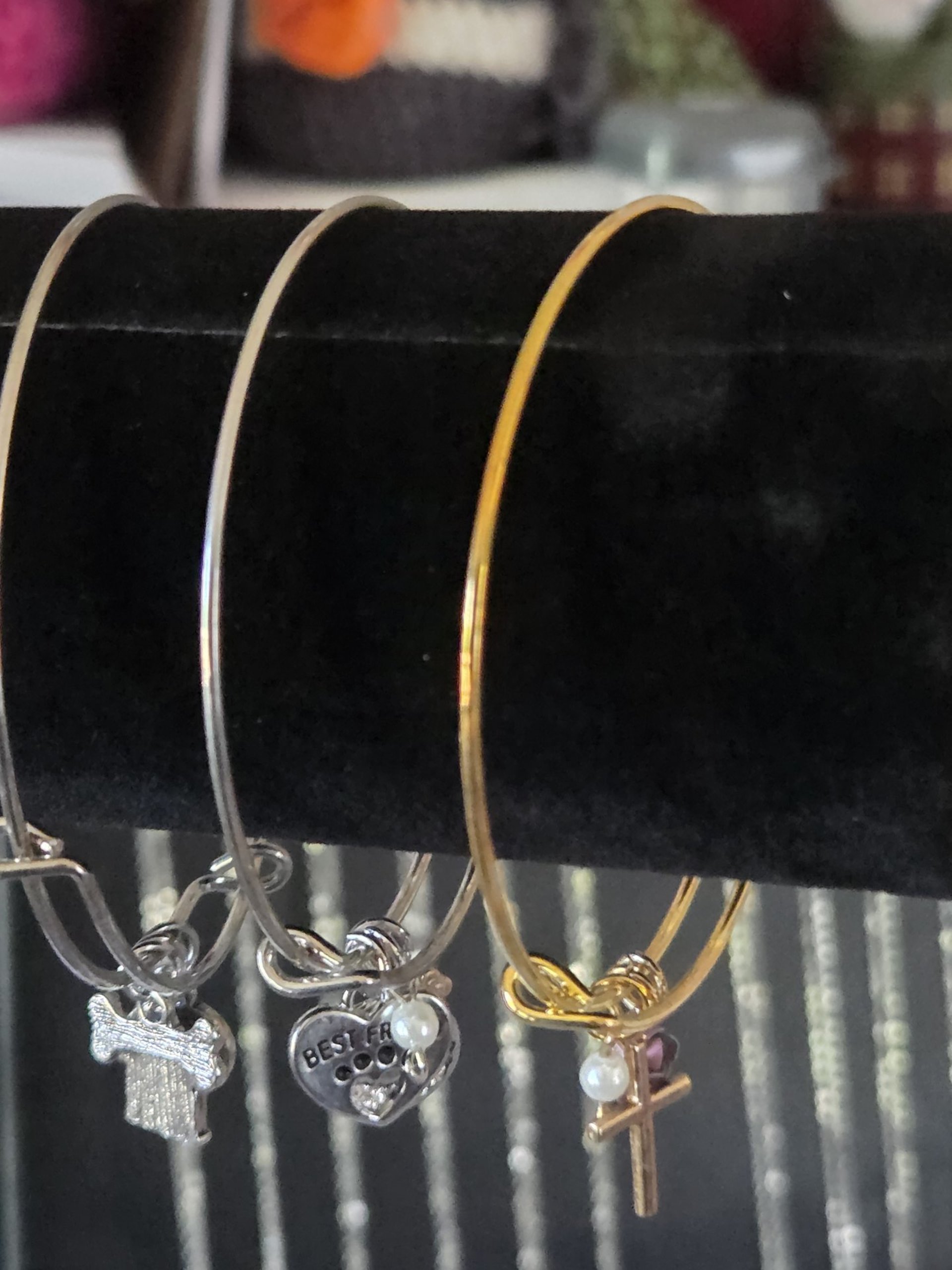 The Triple Charm Bangle Collection