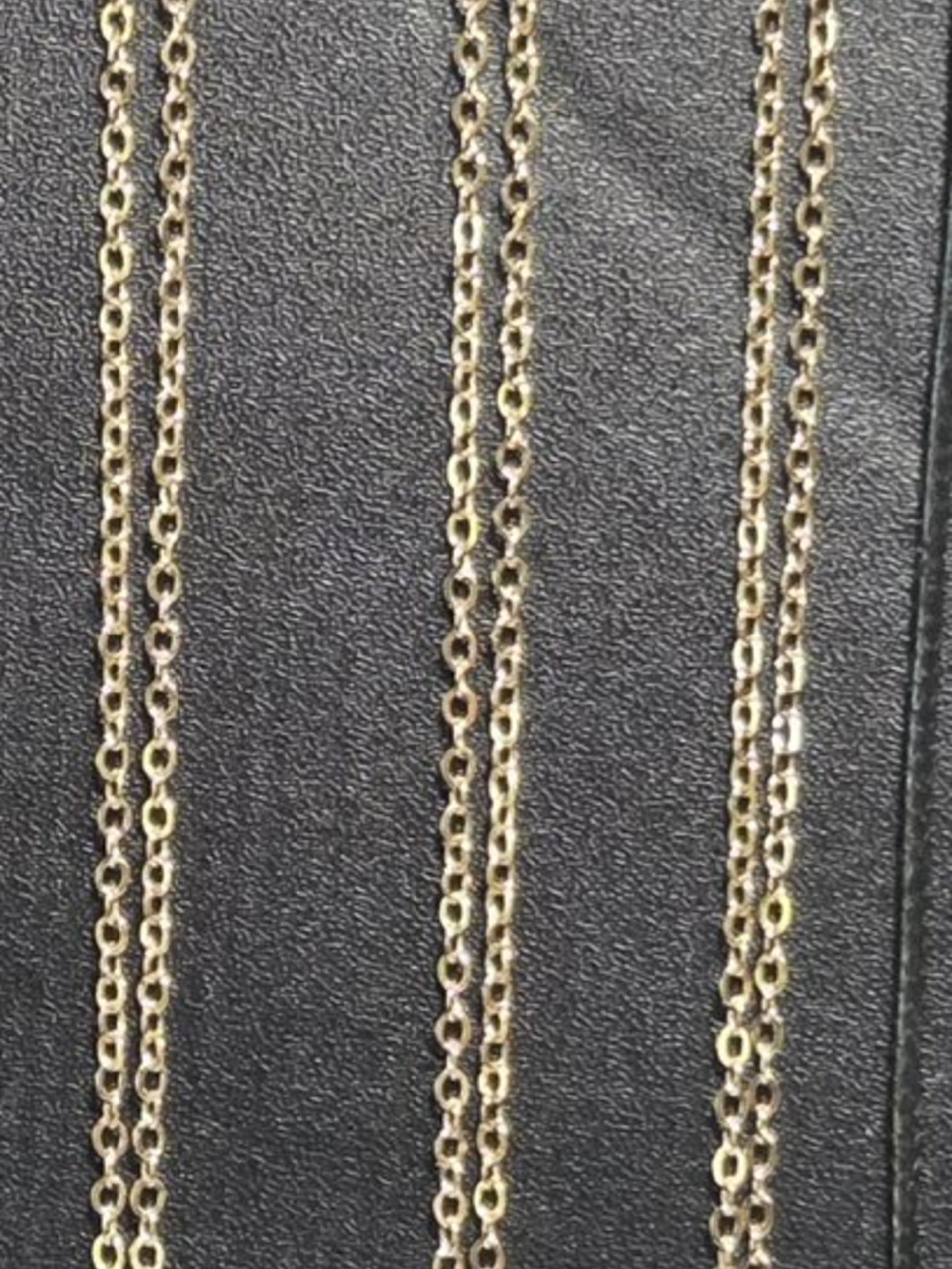Petite Gold-Tone Cross w/ Crystals Necklace