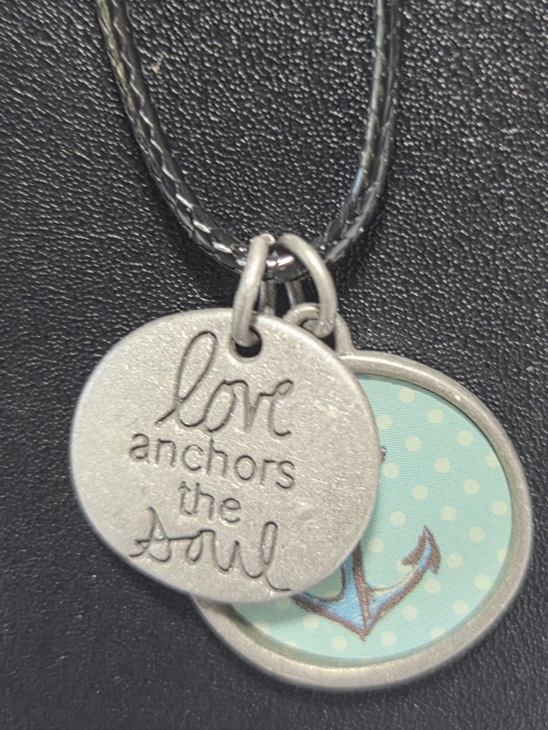 The Grounded Anchor Sentiment Necklace