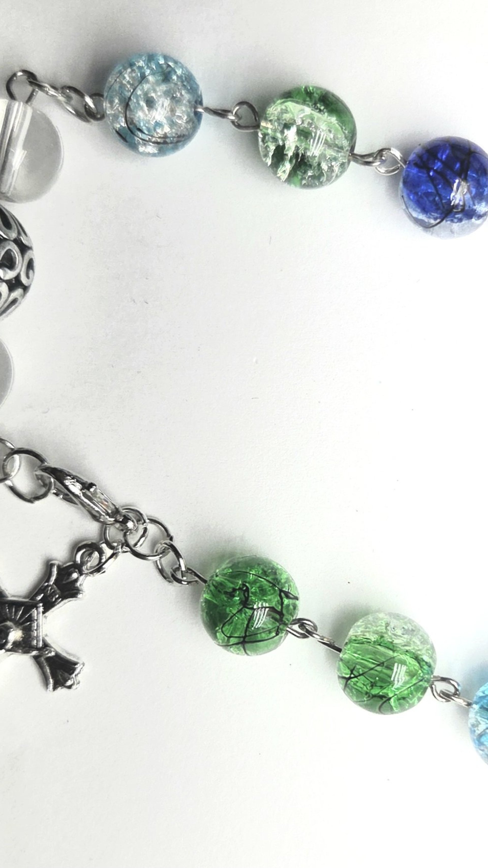Hand-Linked Artisan Chaplet Prayer Bracelets - Catholic Devotional Jewelry