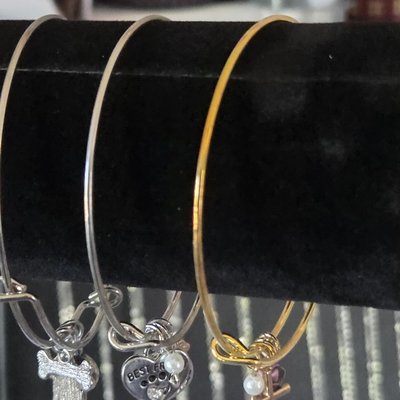 The Triple Charm Bangle Collection