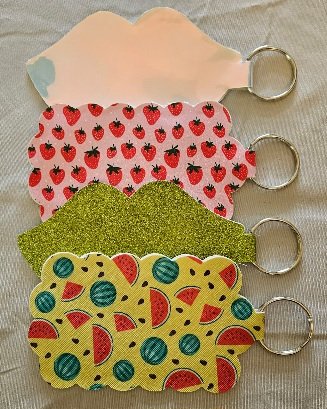 Lip Balm Keychain Holders