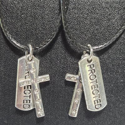 The Always Protected Cross & Charm Necklace